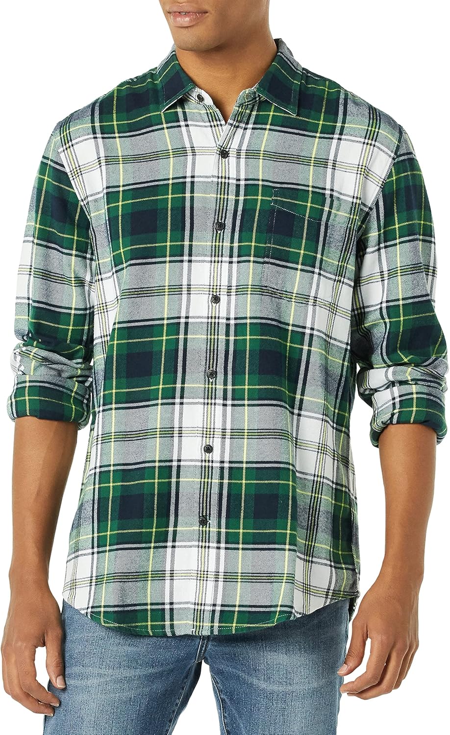 Men's Regular-Fit Long-Sleeve Flannel Shirt (Available in Big & Tall)