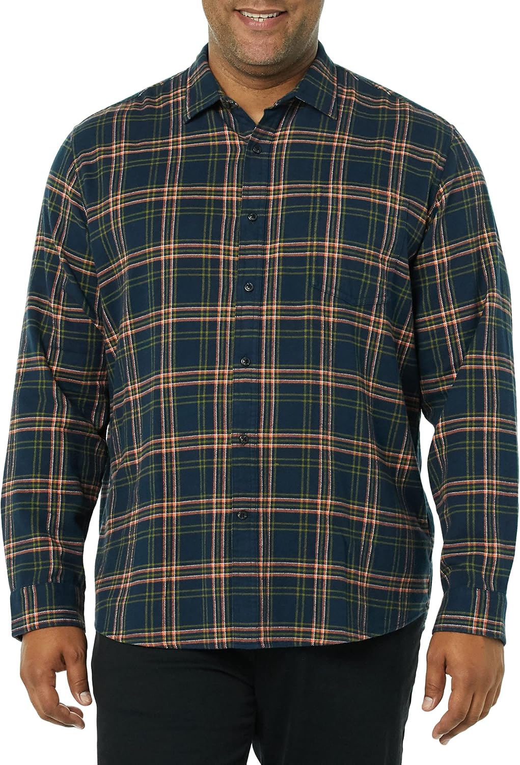 Men's Regular-Fit Long-Sleeve Flannel Shirt (Available in Big & Tall)