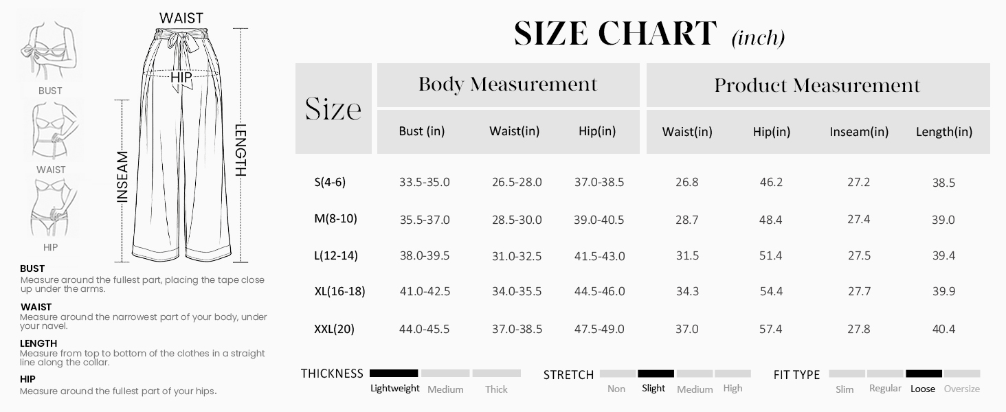 PRETTYGARDEN Wide Leg Pants for Women