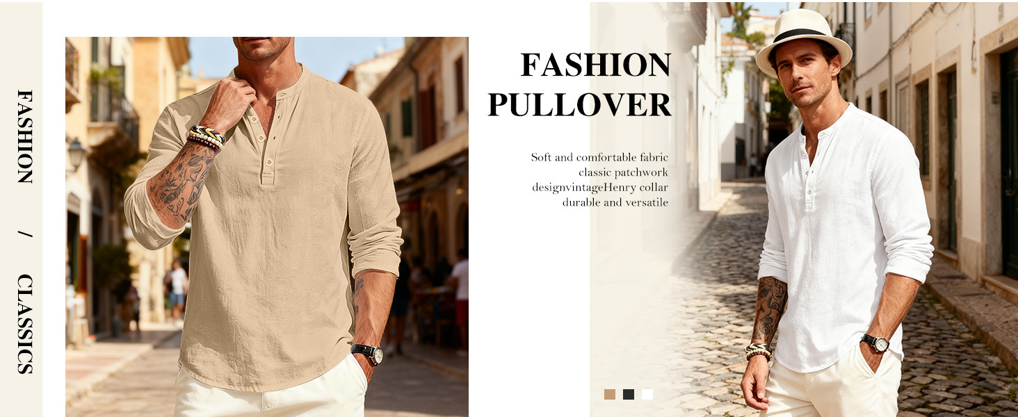 men linen shirts
