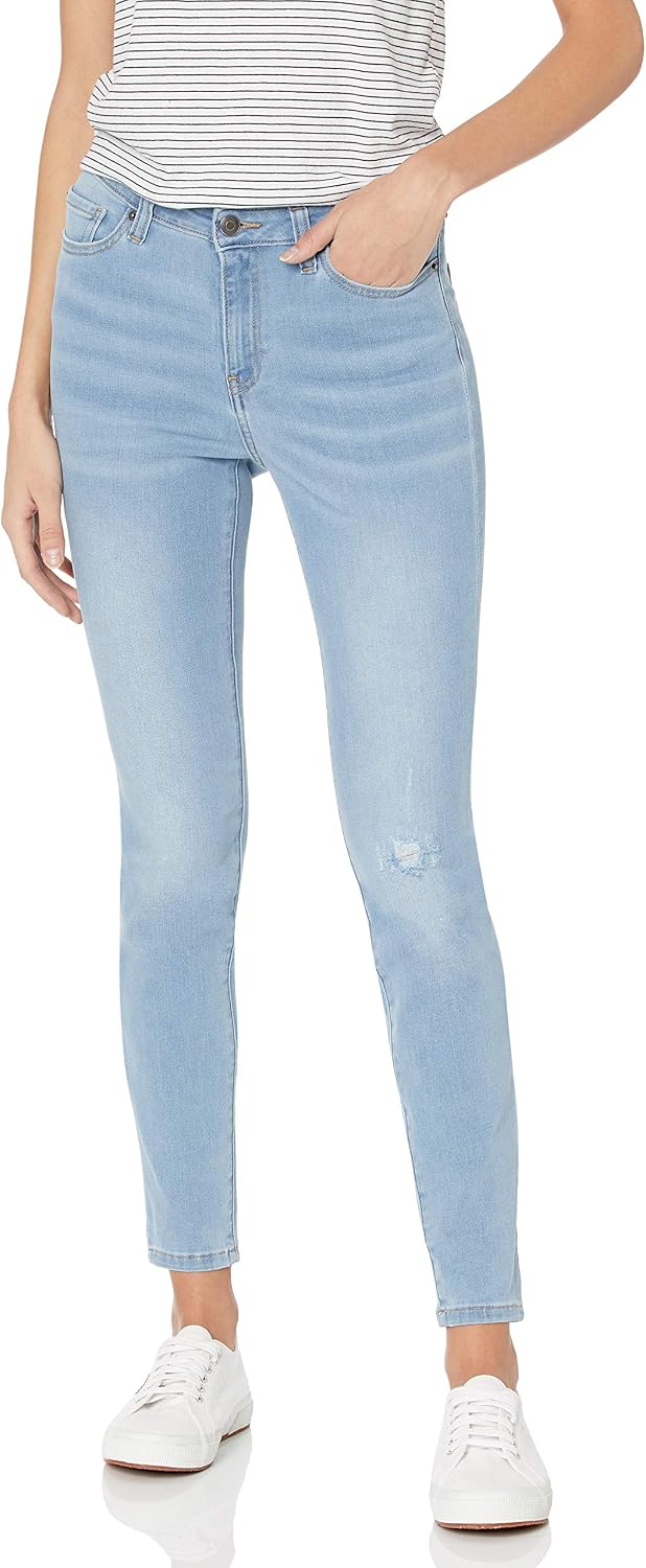 Women's Mid-Rise Stretchy Skinny Jeans