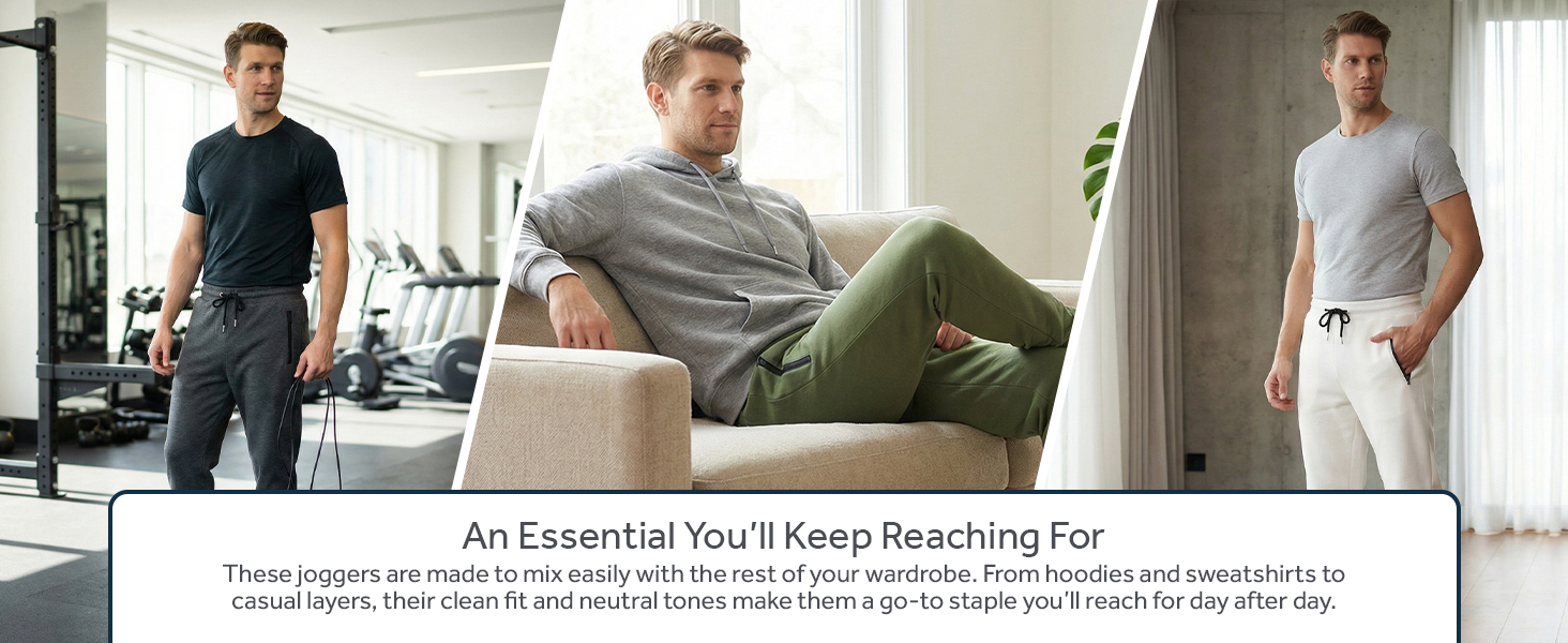 Pure Champ, Men&amp;#39;s Fleece Joggers, an essential you&amp;#39;ll keep reaching for