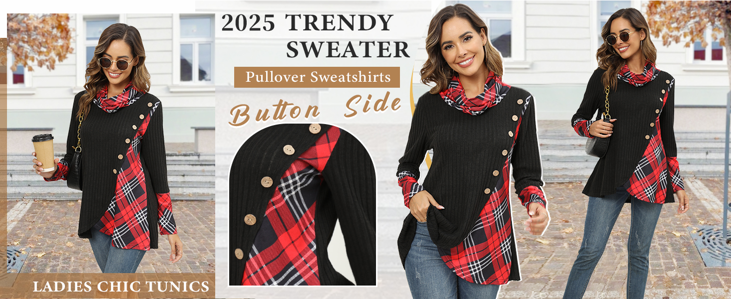 tunic sweaters for women