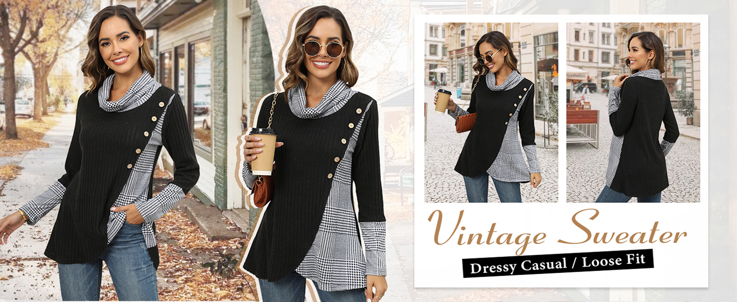 tunic sweaters for women