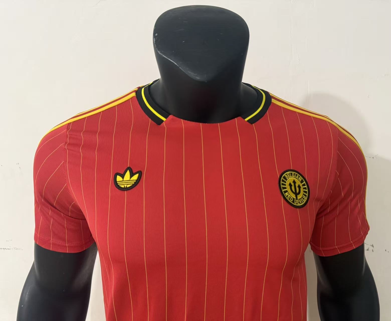 Belgium 2026/27 Retro Soccer Shirt Jersey Red