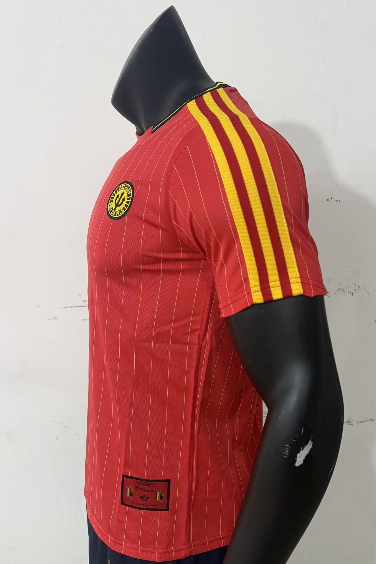 Belgium 2026/27 Retro Soccer Shirt Jersey Red