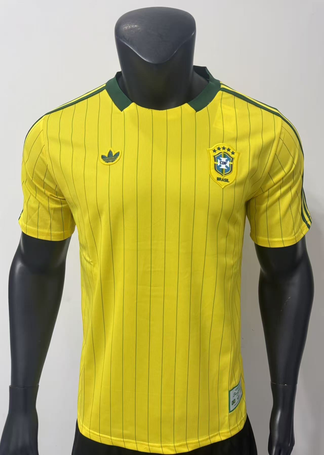 Brazil 2026/27 Yellow Retro Football Jersey