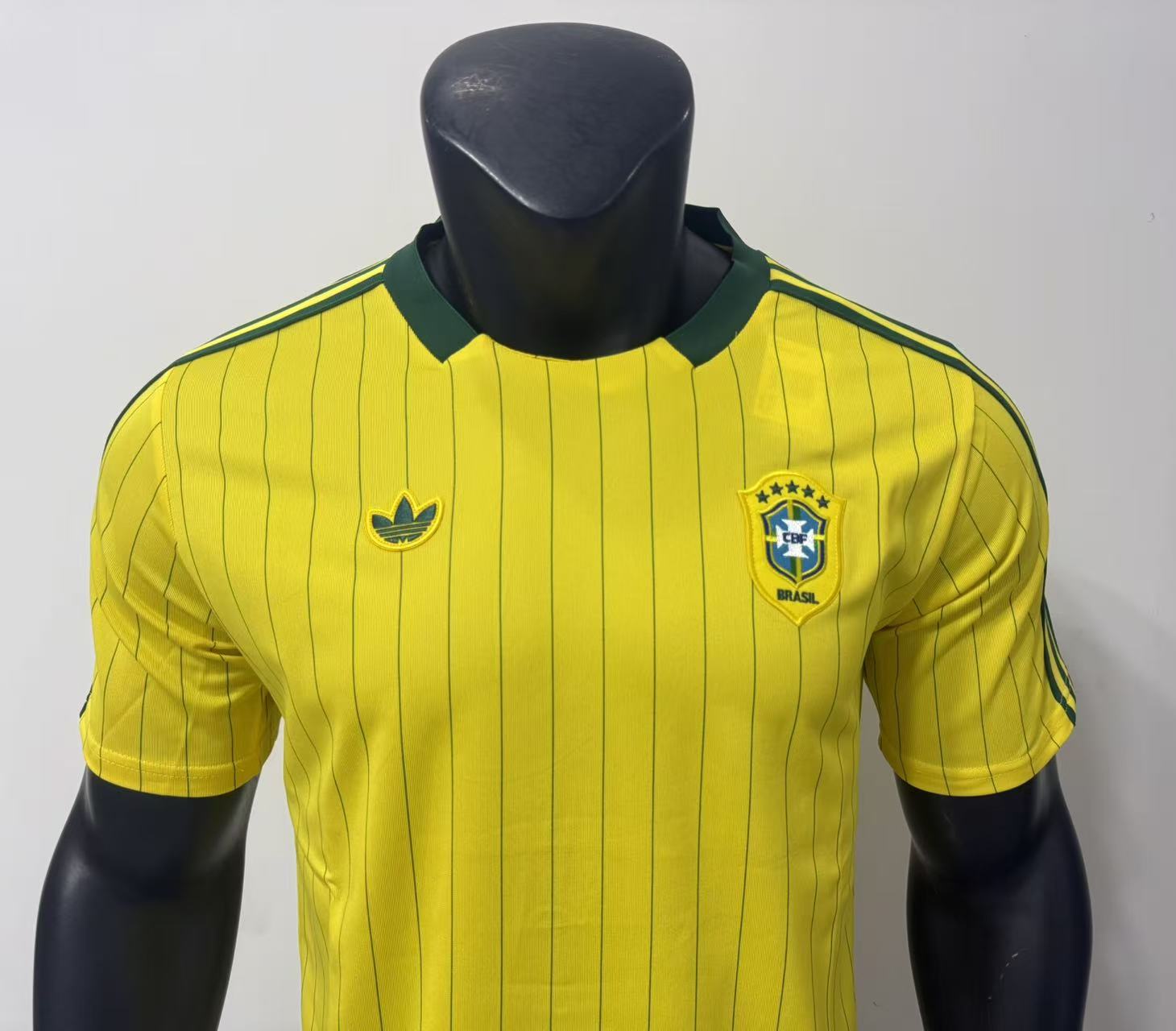 Brazil 2026/27 Yellow Retro Football Jersey