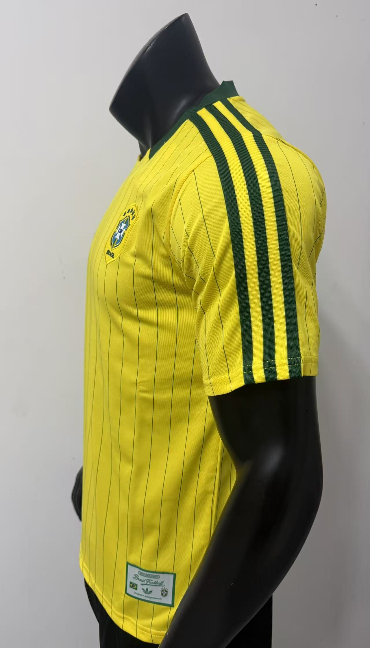 Brazil 2026/27 Yellow Retro Football Jersey