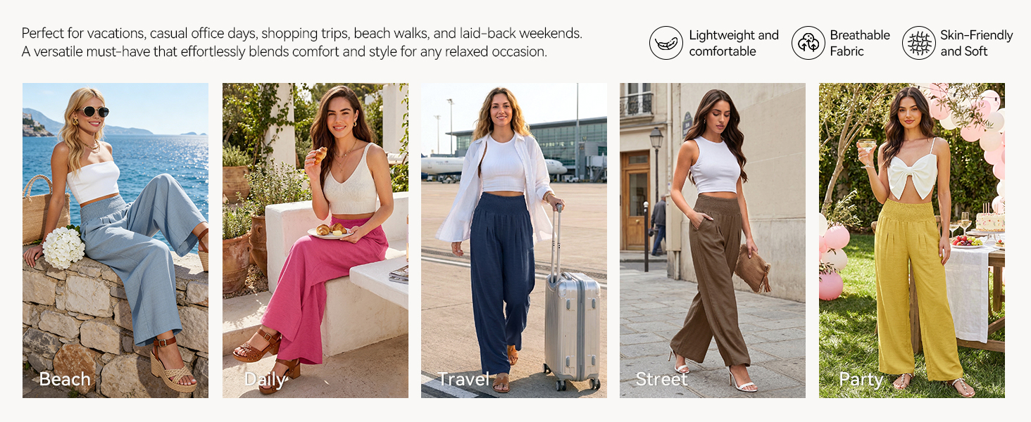 Spring Summer Fashion Women Pants 2026