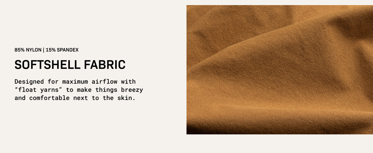 softshell moisture wicking fabric