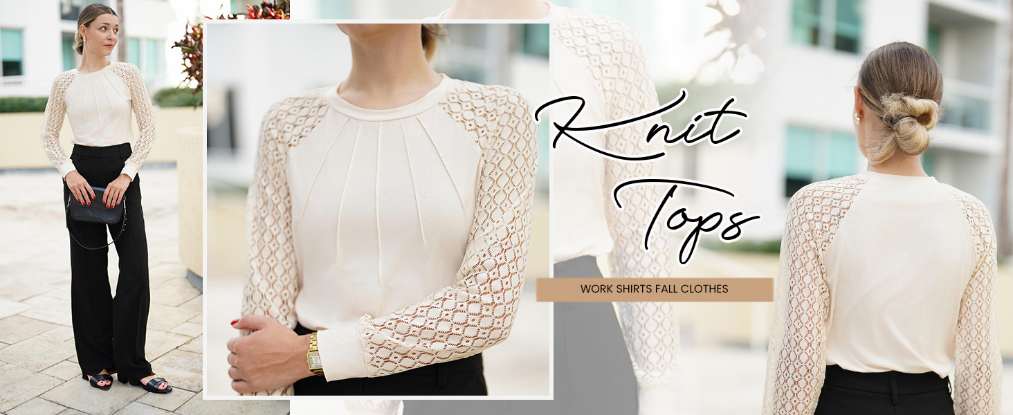 lace tops for women