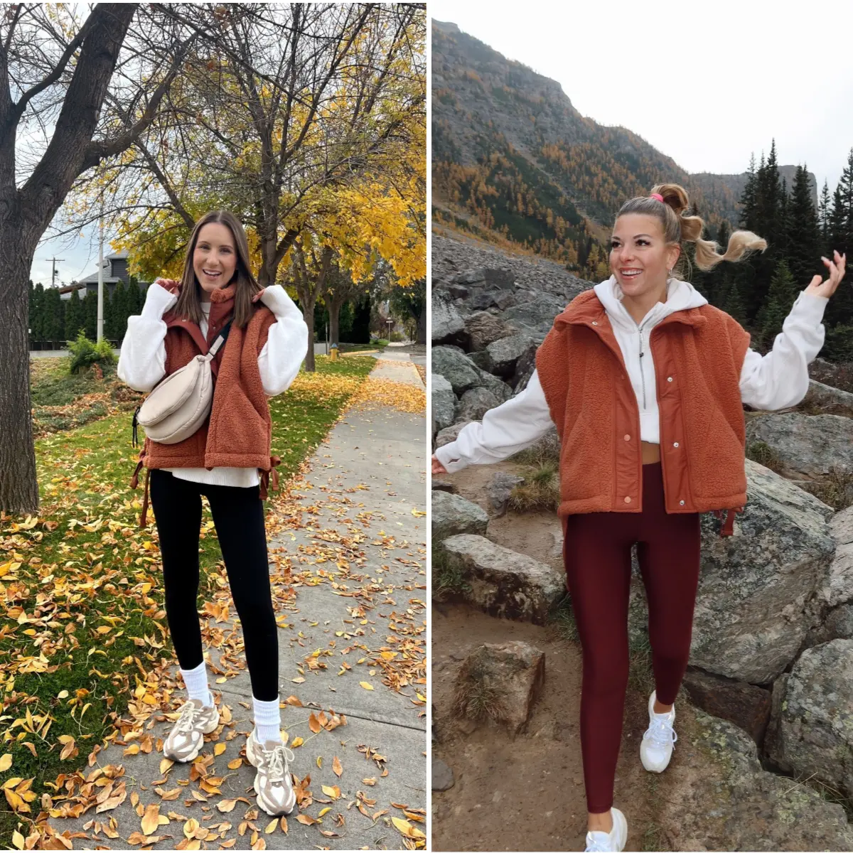 Tanming Women's Fleece Vest - Cozy Button Down Jacket
