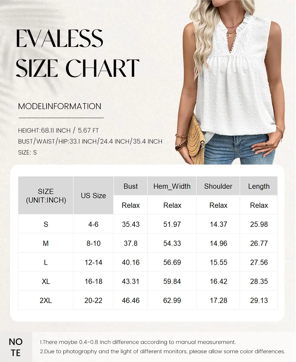 Women's Sleeveless V-Neck Tank Top – Casual & Elegant