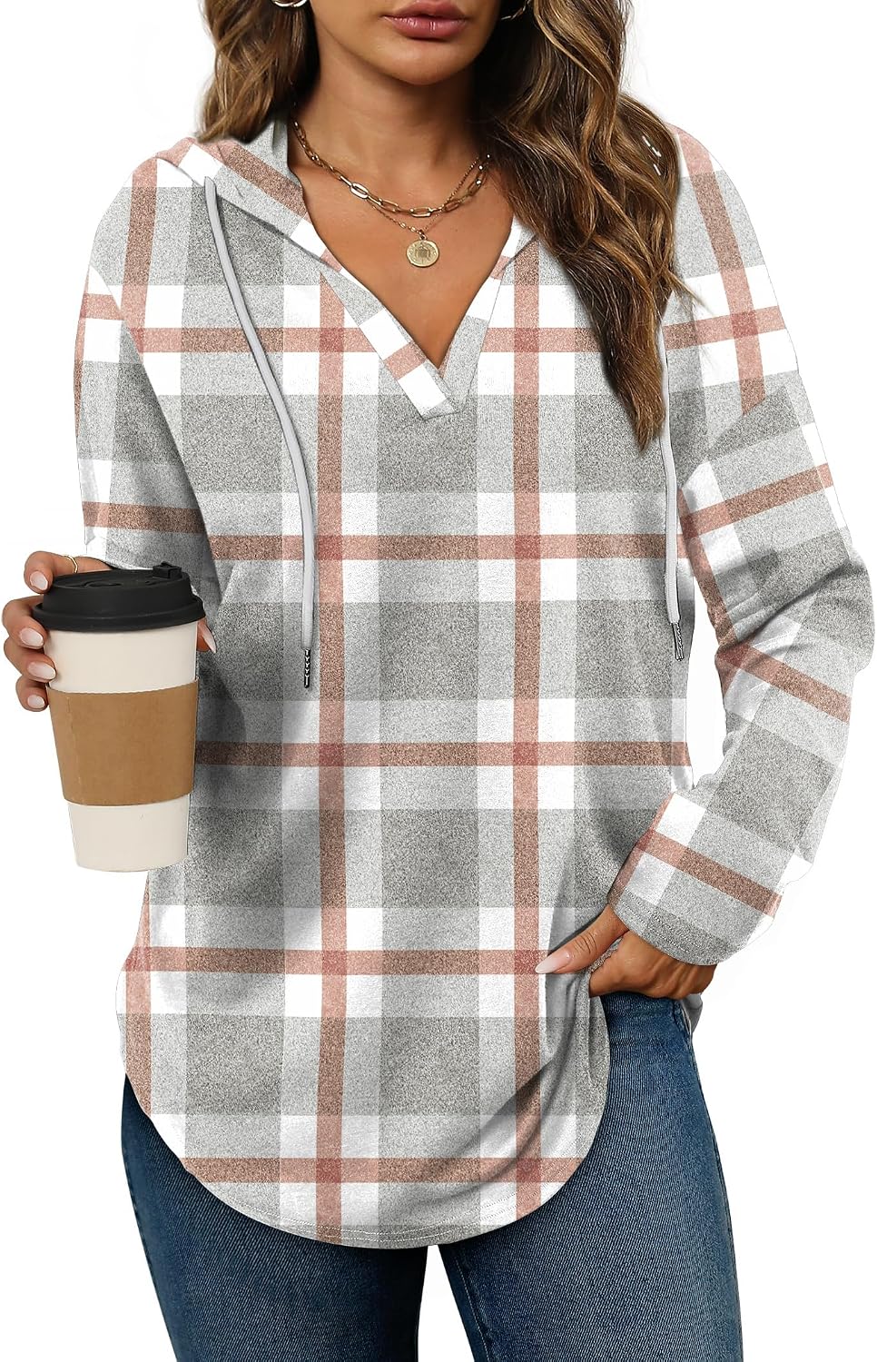 Womens Fashion Tops Hoodies for Women Pullover Oversized Sweatshirts Long SLeeve Shirts Loose Fit