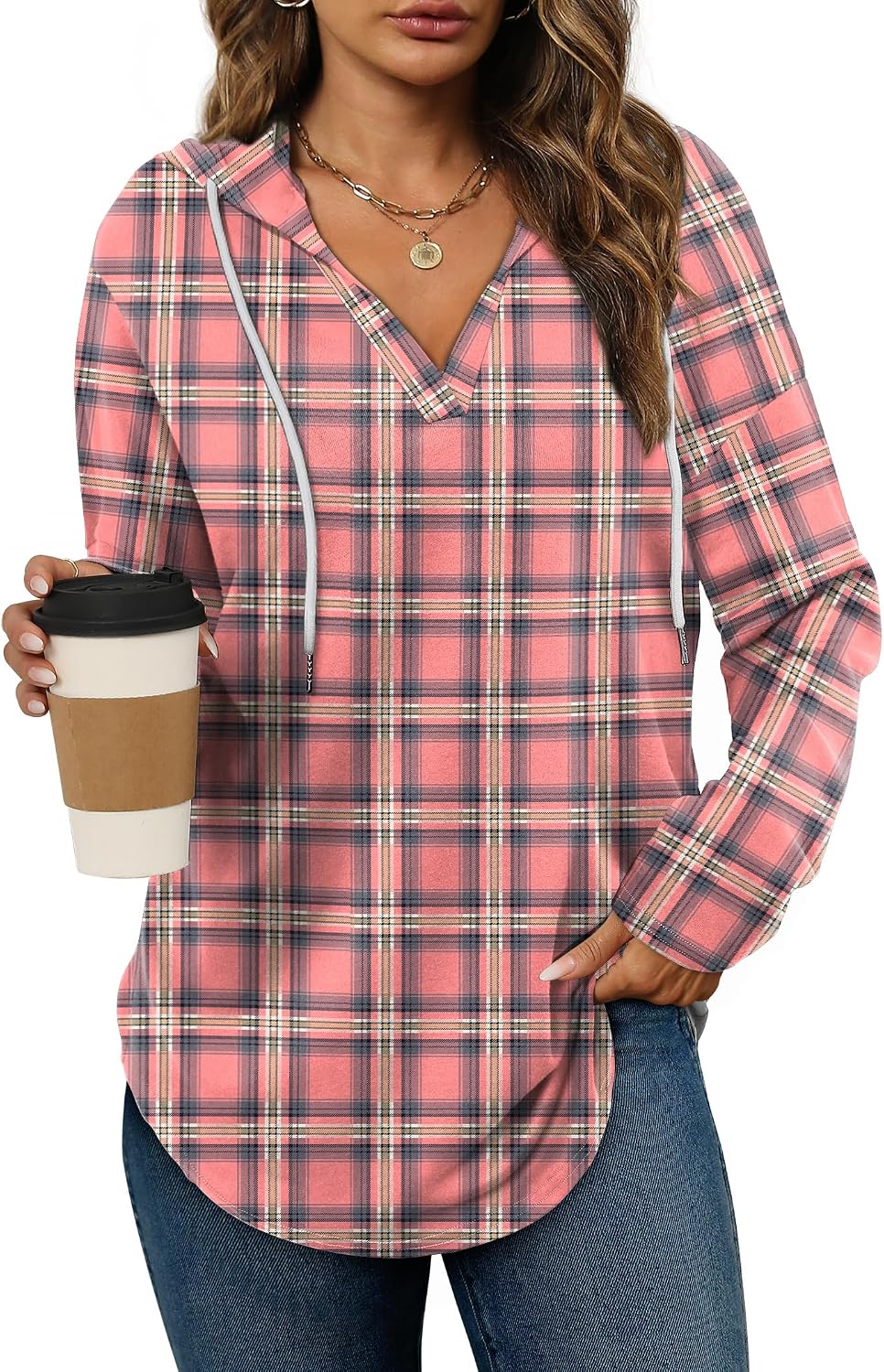 Womens Fashion Tops Hoodies for Women Pullover Oversized Sweatshirts Long SLeeve Shirts Loose Fit