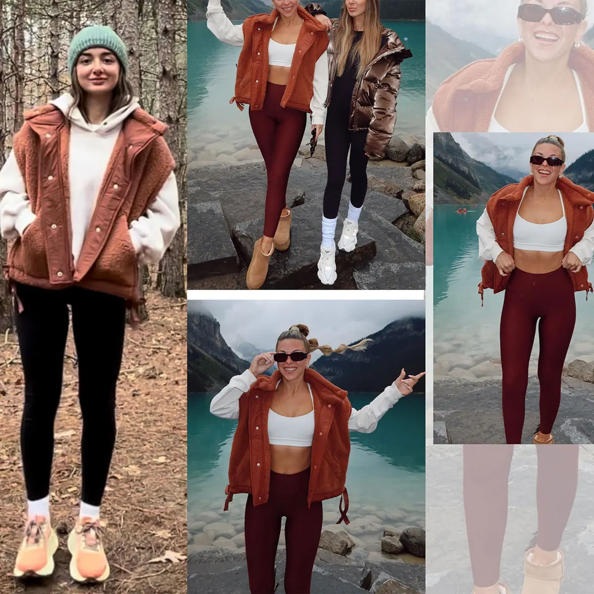 Tanming Women's Fleece Vest - Cozy Button Down Jacket