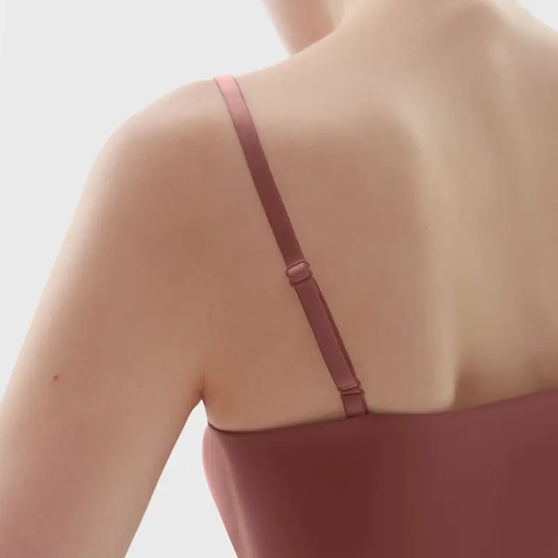 PUMIEY Women's Square Neck Tank Top - Adjustable Straps