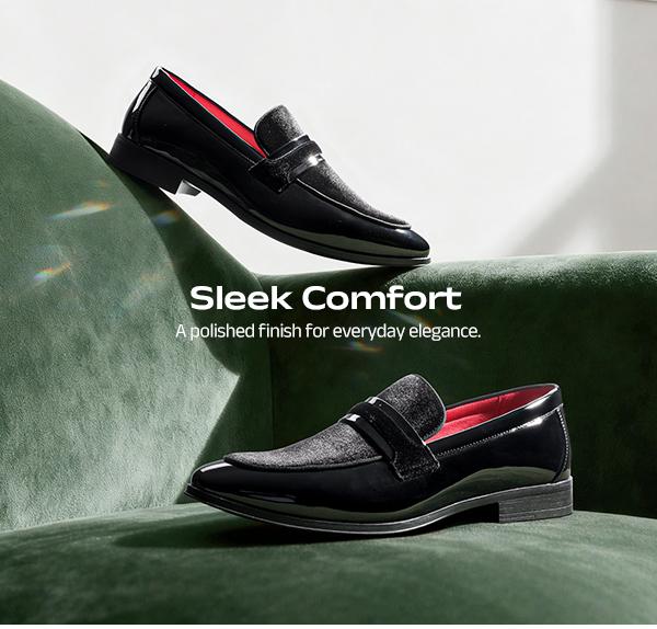 BRUNO MARC Men's Patent Leather Penny Loafers, Classic Plain Slip-On Office Dress Shoes with Removable Insole, Business Casual Gift for Father's Day, Flat