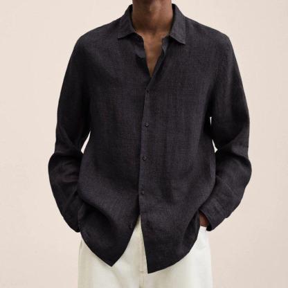 Elegant Linen Shirt for Men - Breathable Stylish Fit for All Occasions, Versatile Casual Attire