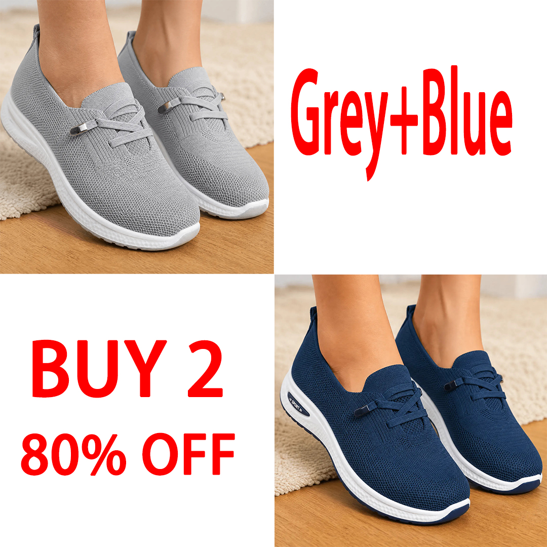 🔥Breathable Mesh Walking Shoes With Cushioning Support