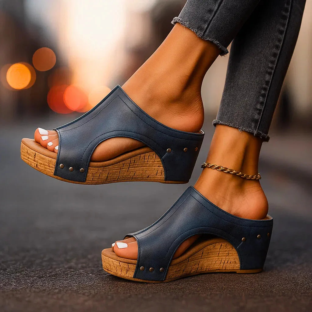 veloraer™ Women's Cushioned Wedge Sandals