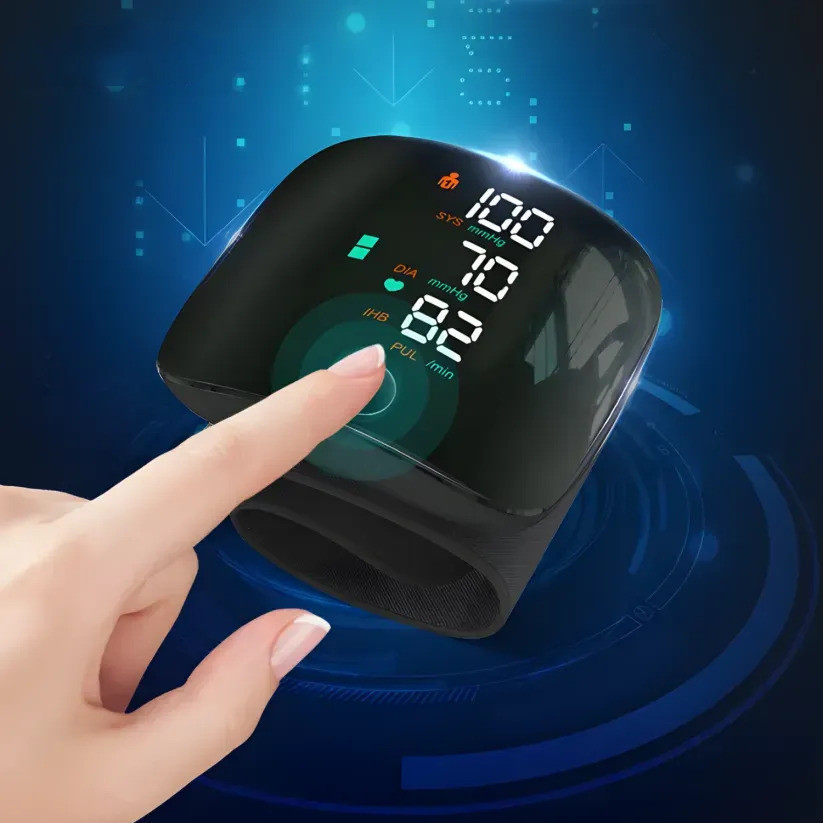 Smart Wrist Blood Pressure Monitor – Accurate & Easy to Use