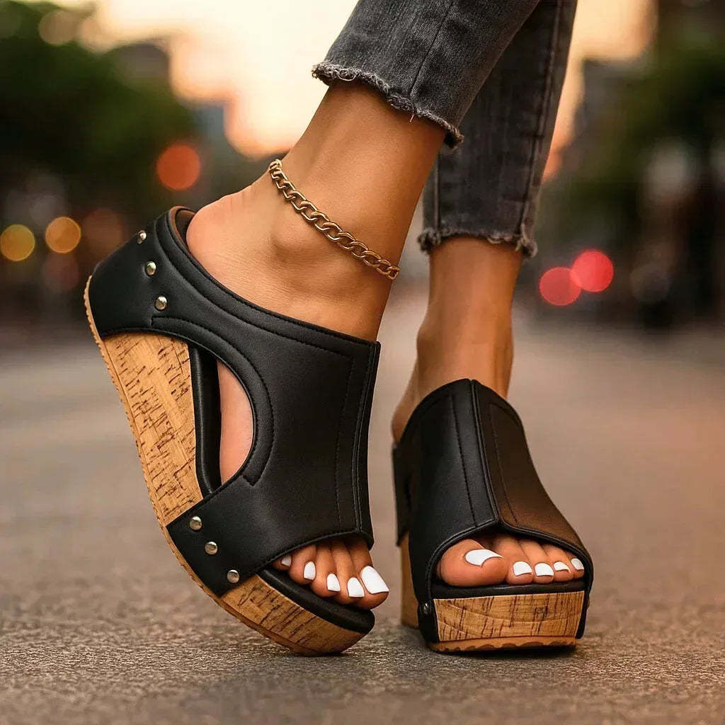 veloraer™ Women's Cushioned Wedge Sandals