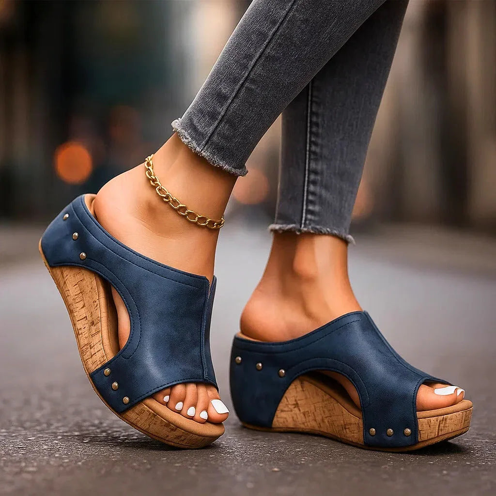 veloraer™ Women's Cushioned Wedge Sandals