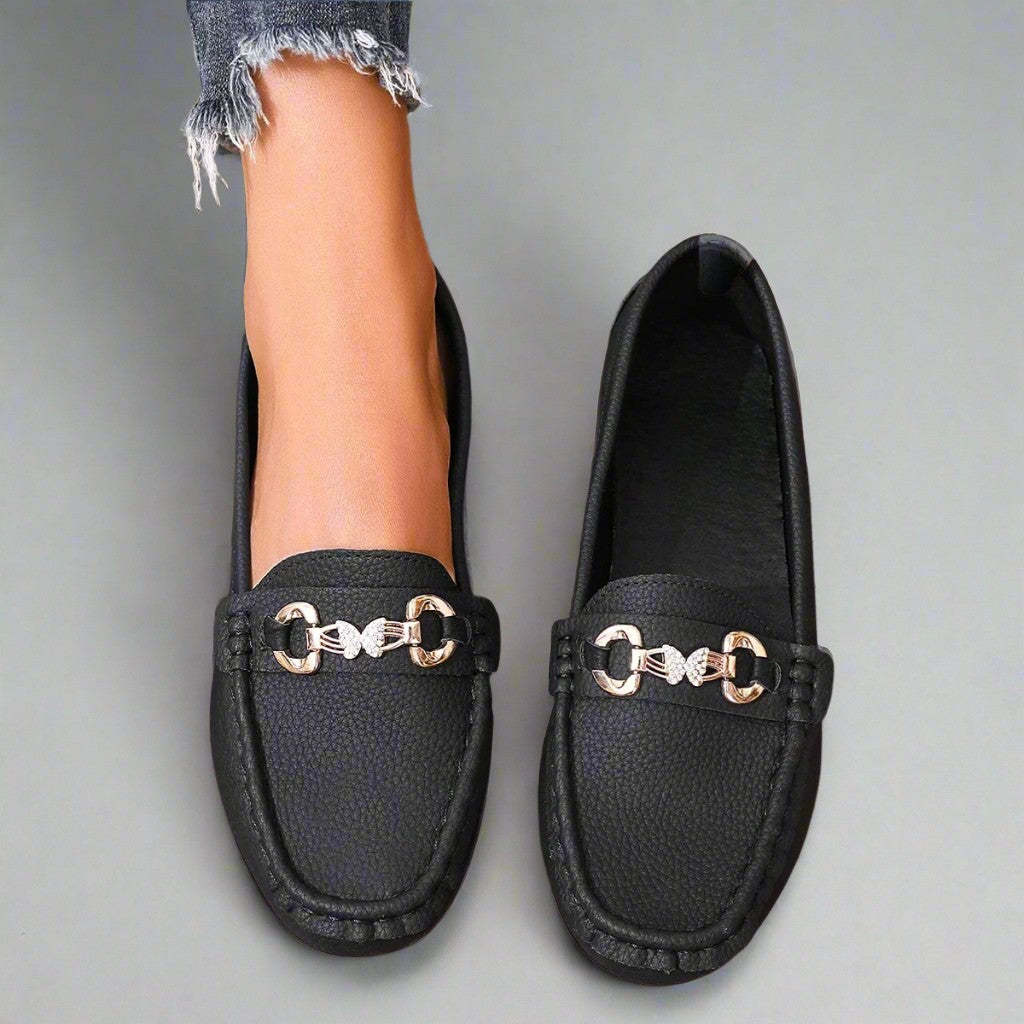 SORELLA RHINESTONE LOAFERS