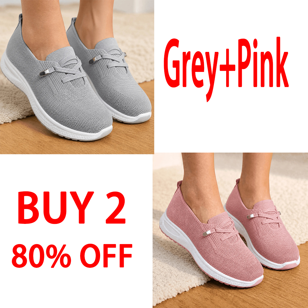 🔥Breathable Mesh Walking Shoes With Cushioning Support