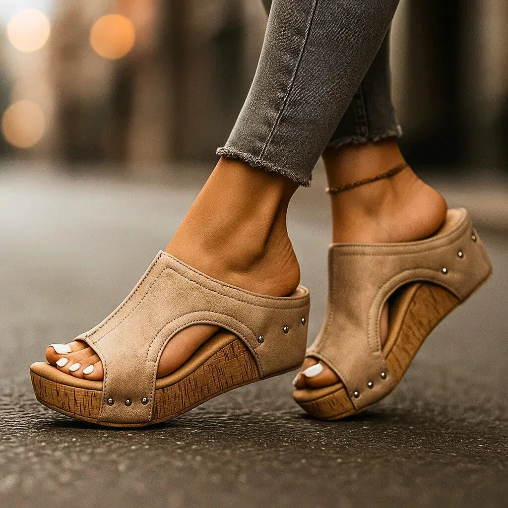 veloraer™ Women's Cushioned Wedge Sandals
