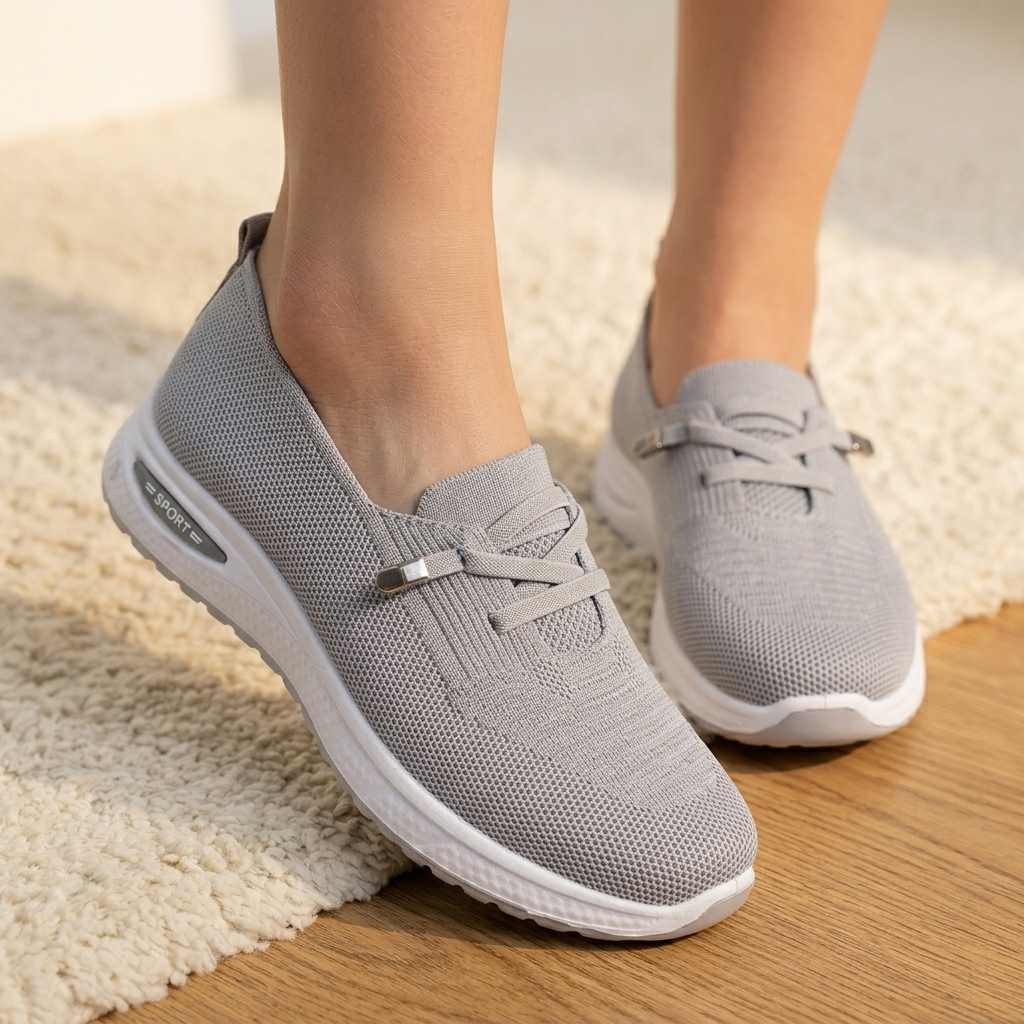 🔥Breathable Mesh Walking Shoes With Cushioning Support