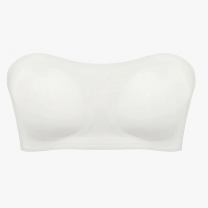 Strapless Bra with Crossover Back