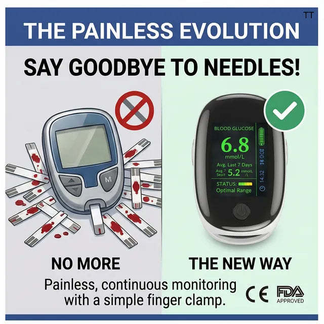 2026 Non-Invasive 5-Second Real-Time Metabolic Tracking Device – 99% Accuracy
