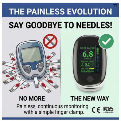 2026 Non-Invasive 5-Second Real-Time Metabolic Tracking Device – 99% Accuracy