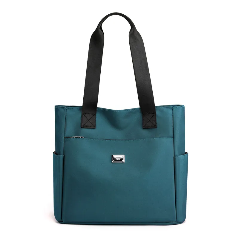 🔥Large Capacity Water Repellent Multi Pocket Nylon Shoulder Bag👜