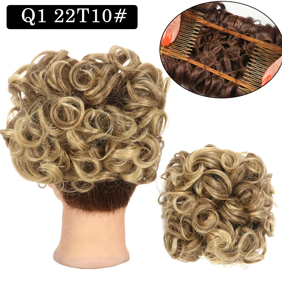 Messy Curly Dish Bun