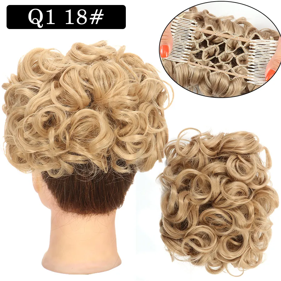 Messy Curly Dish Bun