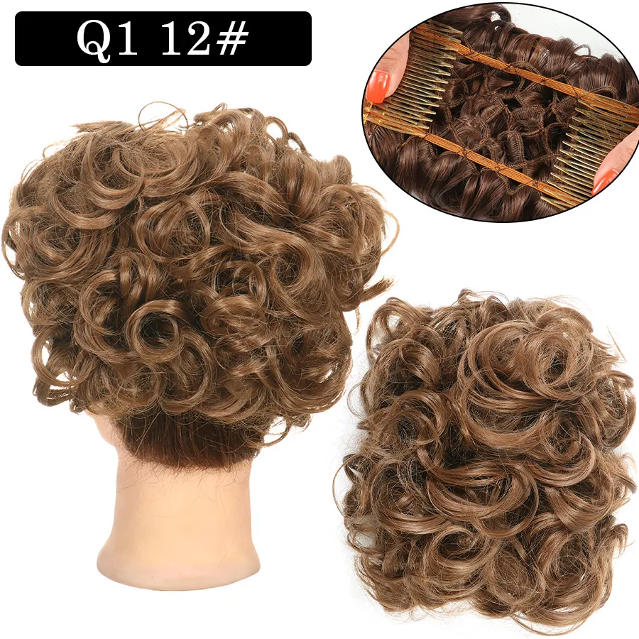 Messy Curly Dish Bun
