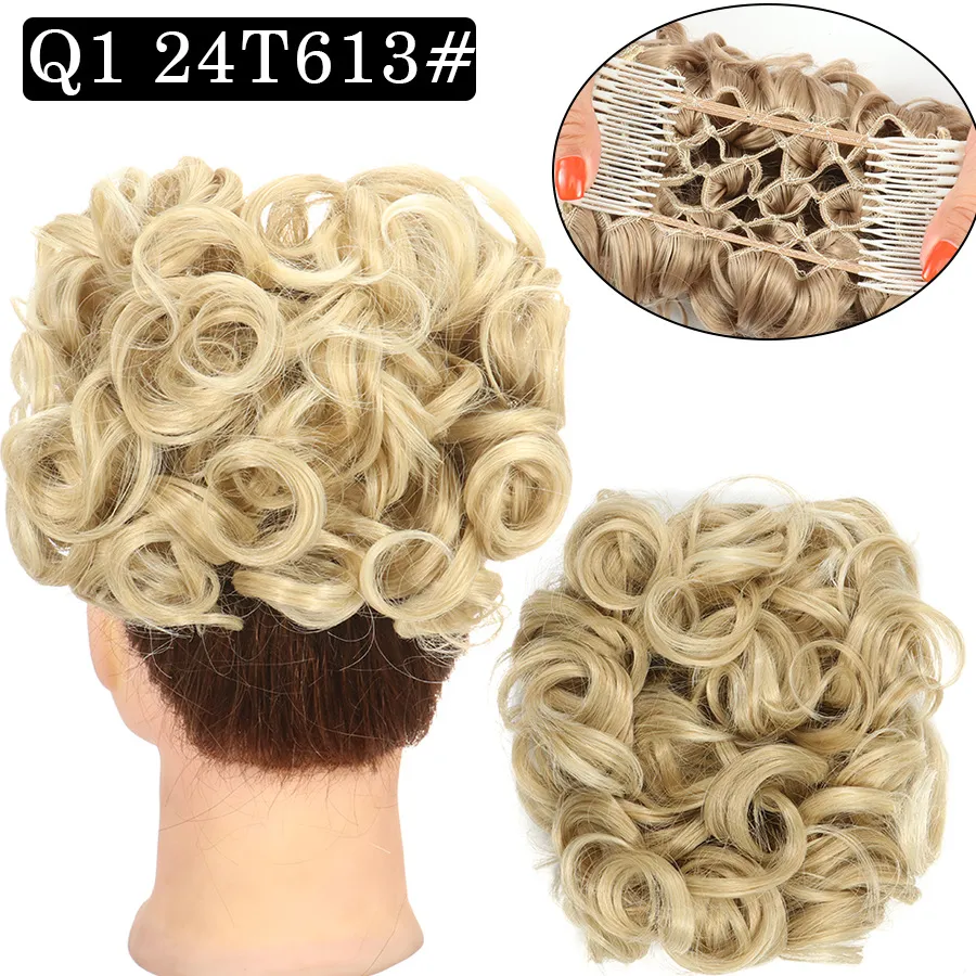 Messy Curly Dish Bun