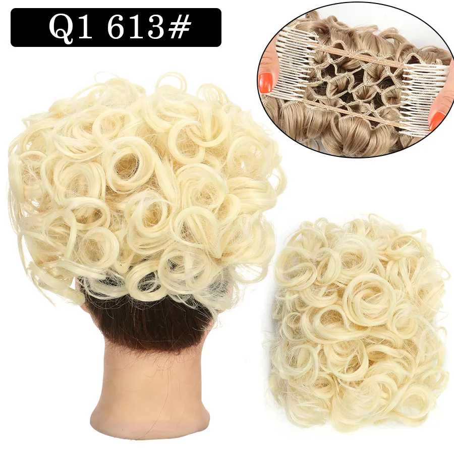 Messy Curly Dish Bun