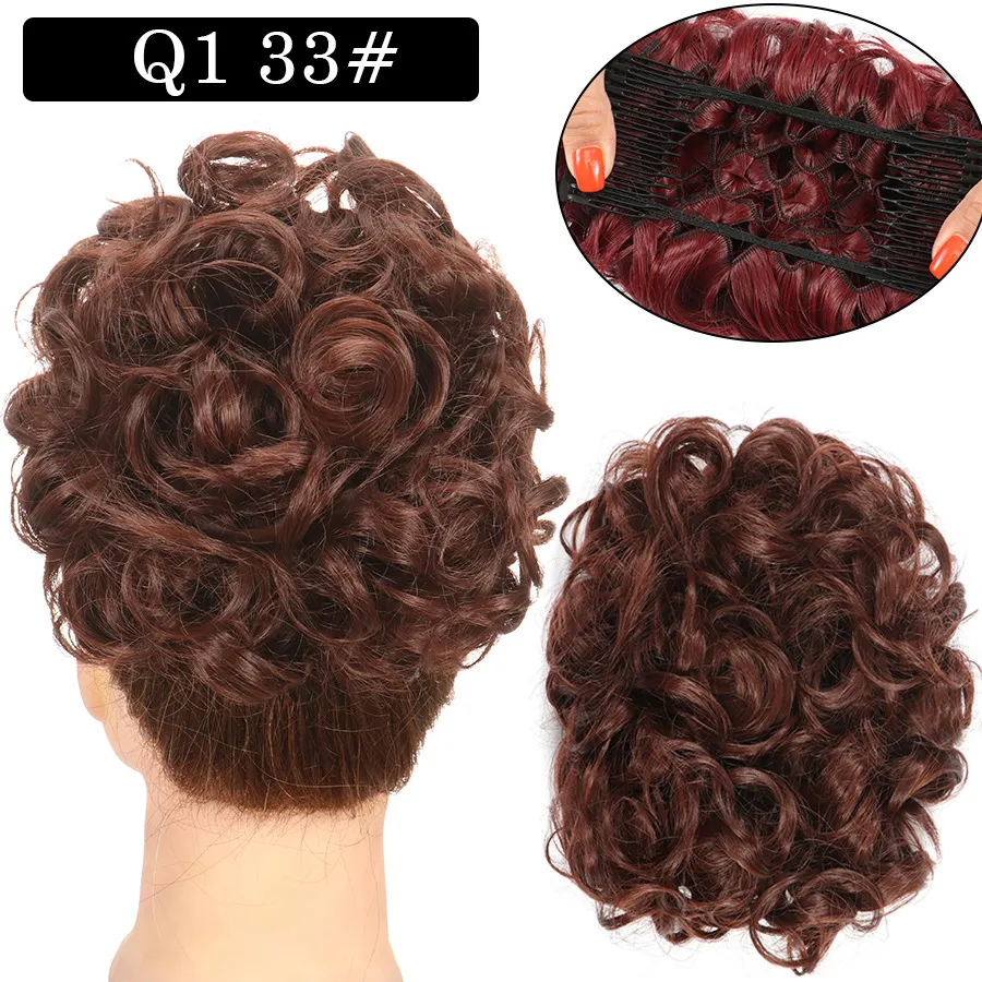 Messy Curly Dish Bun