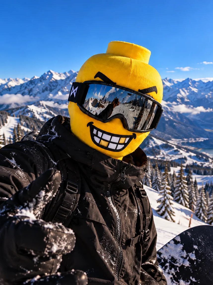 Men's Outdoor Warm Balaclava with Funny Expressions