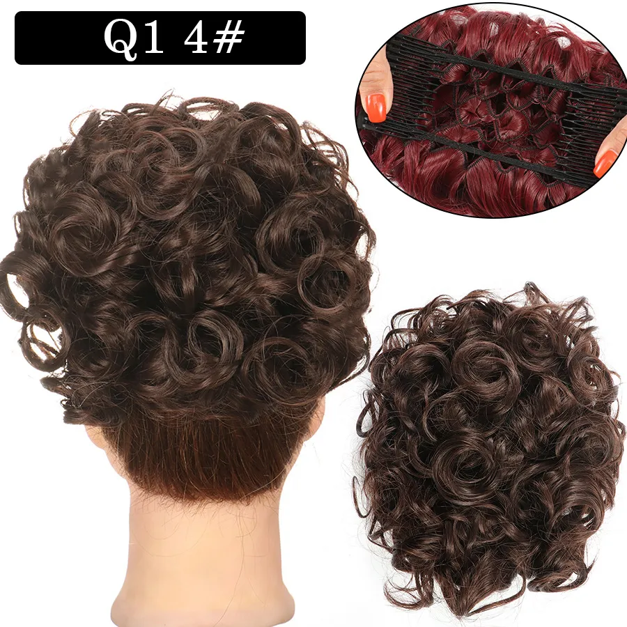Messy Curly Dish Bun
