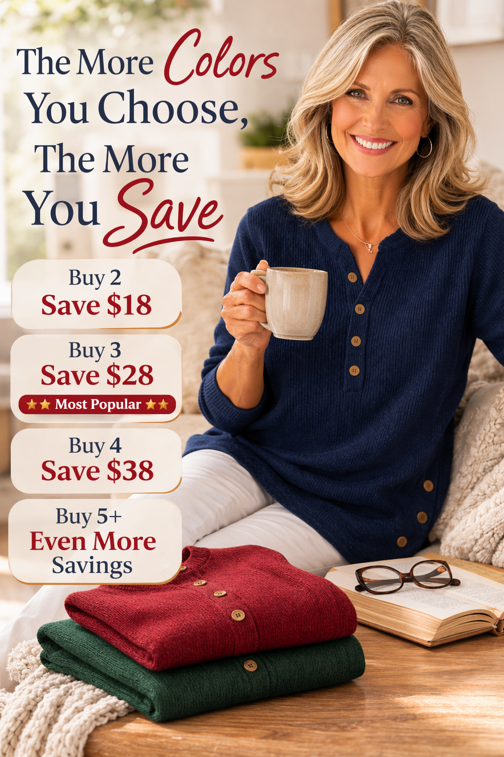 FLASH SALE - Everyday Comfort Top | Tracked Shipping