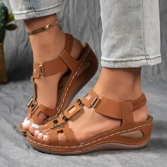 🔥2026 Summer Best Seller — Last Day Sale 50% OFF!🔥Women's Soft-Sole Orthopedic Sandals are here!