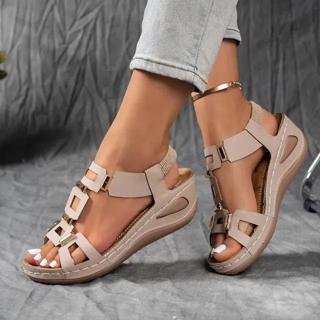 🔥2026 Summer Best Seller — Last Day Sale 50% OFF!🔥Women's Soft-Sole Orthopedic Sandals are here!