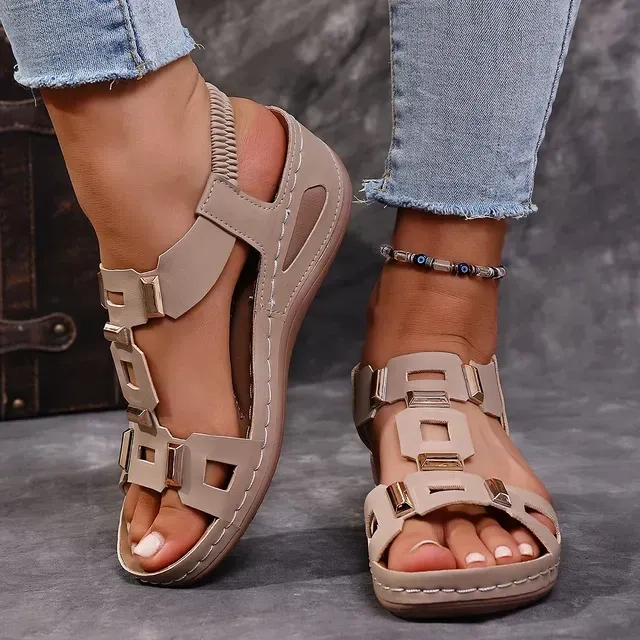 🔥2026 Summer Best Seller — Last Day Sale 50% OFF!🔥Women's Soft-Sole Orthopedic Sandals are here!