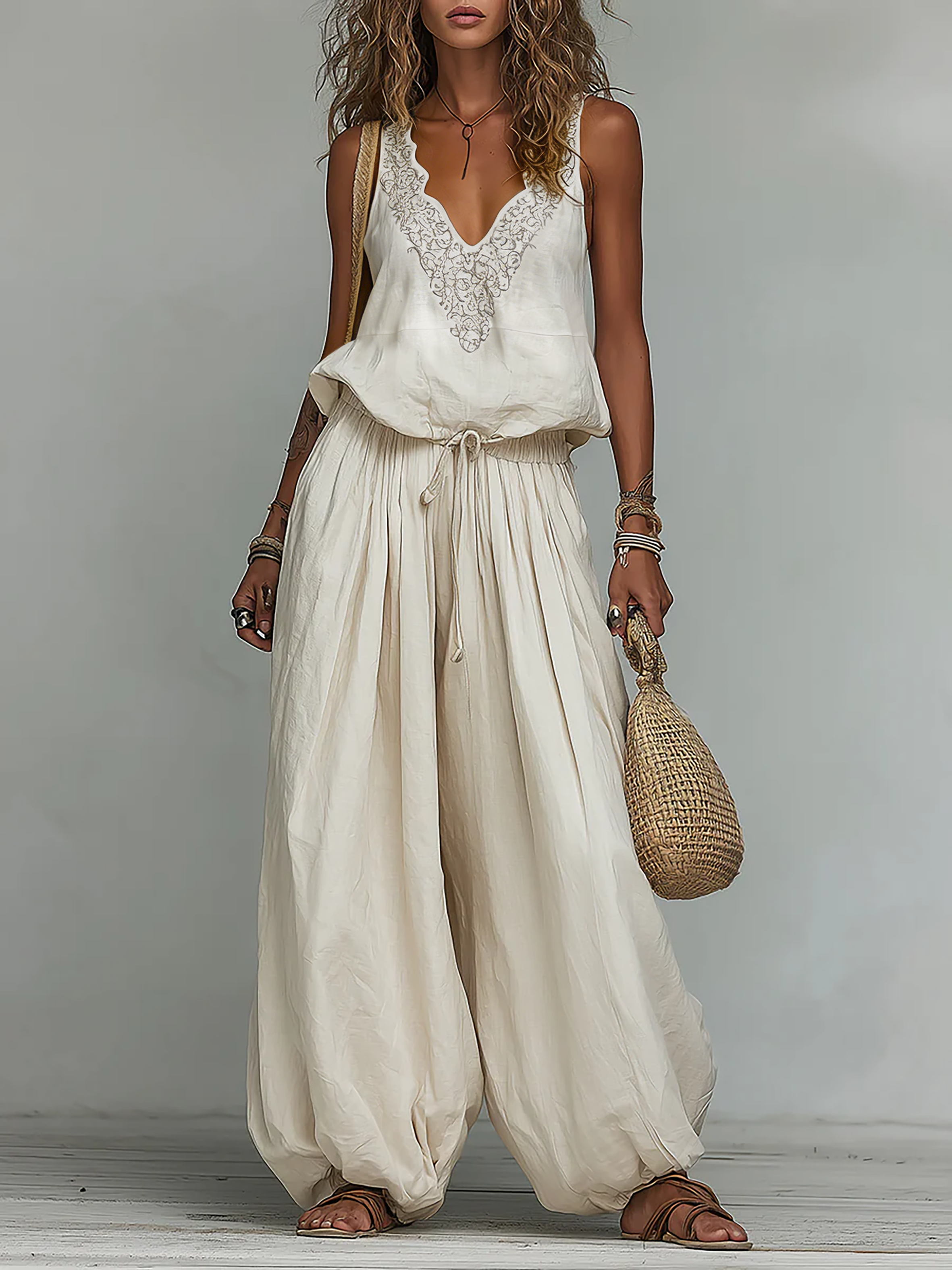Dawn  - Two-Piece Boho Outfit Set